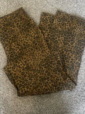 Cheetah Print Pants